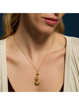 Accessorize London - Women's 14K Gold-Plated Lariat Charm Necklace