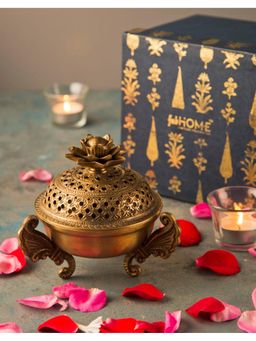 Fabindia - Gold Mehnoor Metal Fumer