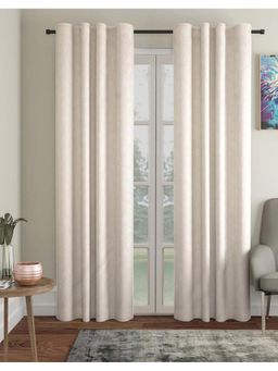 Fabindia - Ednit Cotton Cutwork Window Curtain