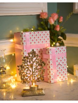 Fabindia - Brass Suvarn Tabletop Brass Tea Light Holder