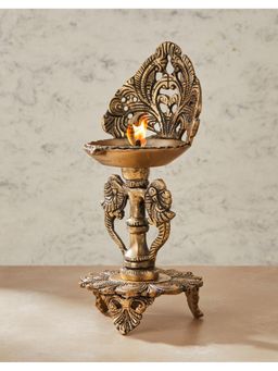 Fabindia - Brass Metal Mehnoor Oil Diya