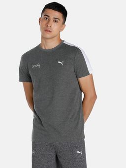 Puma - Vk Core Heather Panel Mens Grey T-shirt