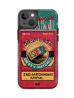 DailyObjects - Good Luck Matchbox Stride 2.0 Case Cover For iPhone 13-6.1-inch