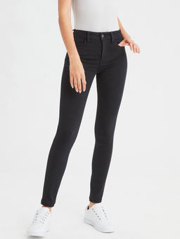 American Eagle - Women Black High Rise Jegging