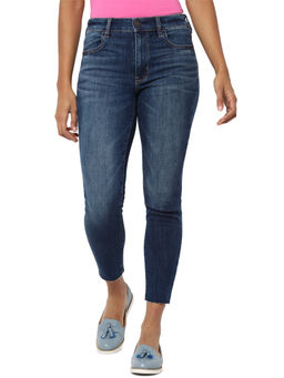 American Eagle - Women Blue High Rise Crop Jegging