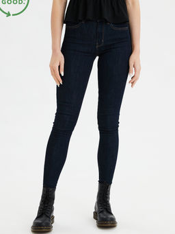 American Eagle - Women Blue High Rise Jegging