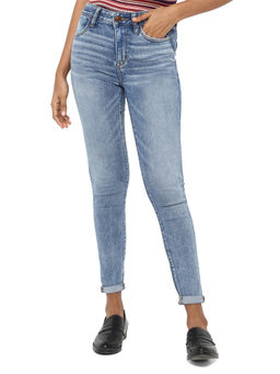 American Eagle - Blue Solid Jeans