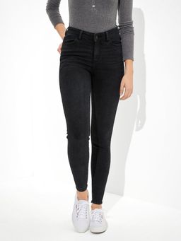 American Eagle - Women Black Next Level High V-rise Jegging