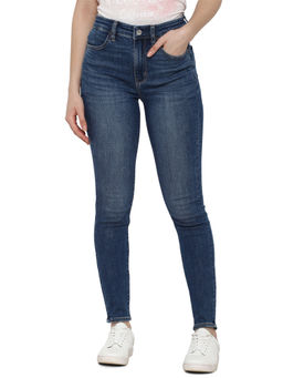 American Eagle - Women Blue Next Level Stretch High Rise Jegging