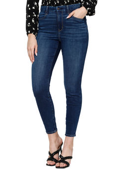 American Eagle - Women Blue Next Level Stretch High Rise Curvy Jegging