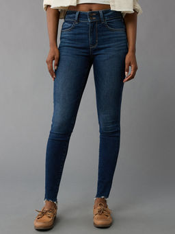 American Eagle - Women Navy High Rise Jegging