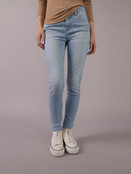 American Eagle - Women Blue High Rise Jegging