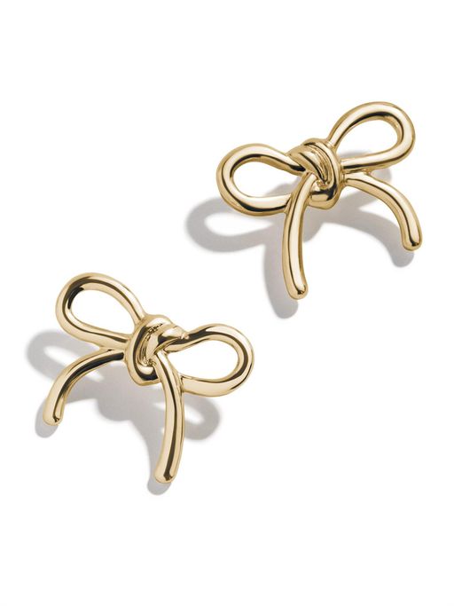 BaubleBar Jenny Stud Earrings - Gold