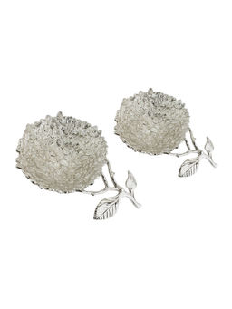 SAGE KONCPT - Flower Nut Bowl ( Set Of 2)