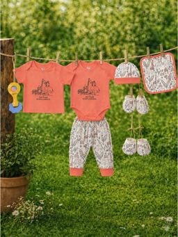 Mama's Care - Friend'S Explorer Baby Safe Cotton Newborn Hamper