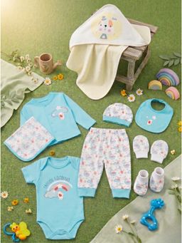 Mama's Care - Chasing Rainbow Cotton Newborn Gift Hamper
