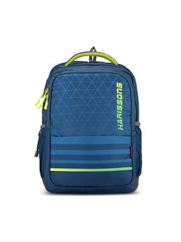 Harissons - Simplify Geometric Blue Medium Backpack