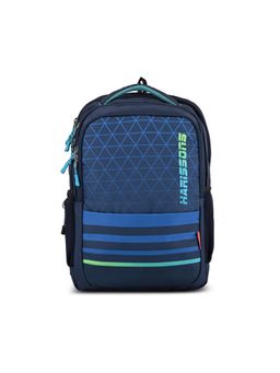 Harissons - Simplify Geometric Navy Blue Medium Backpack