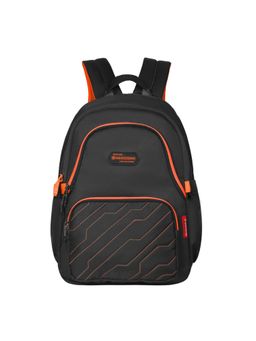 Harissons - Zap Solid Black Medium Backpack