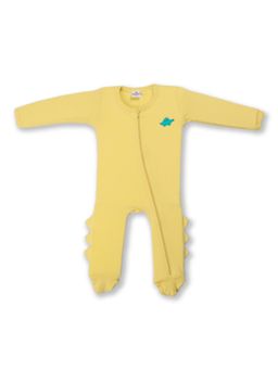 Blumbuds - Yellow Cotton Solid Bodysuit