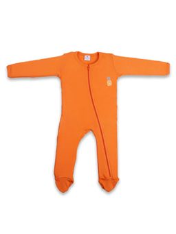 Blumbuds - Orange Cotton Solid Bodysuit