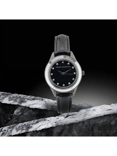 Women's Black Dial Analog Watch- FCB5BL-B (M)