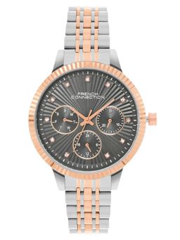 French Connection - Women's Grey Dial Analog watch- FCN072RTM (M)