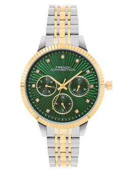 French Connection - Women's Green Dial Analog watch- FCN072TM (M)