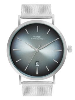 French Connection - Men's Silver Dial Analog watch- FCN086BSM (M)