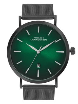 French Connection - Men's Green Dial Analog watch- FCN086NBM (M)