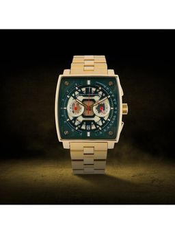 French Connection - Men's Green Dial Analog Watch- FCT1GM (M)