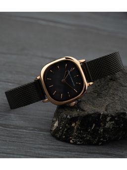 French Connection - Women's Black Dial Analog Watch- FCU2BM (M)