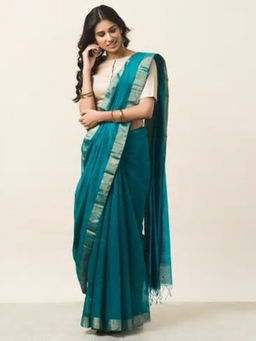 Fabindia - Silk Woven Chanderi Sari