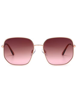 Scott Sunglasses - Womens Smoke Pink Lens Square Sunglasses - 2963 Daniella C3 S (58)