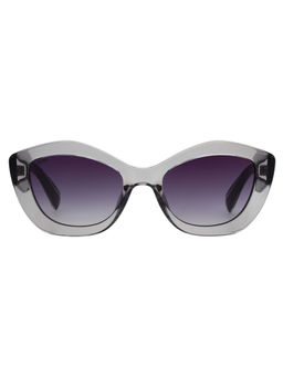 Scott Sunglasses - Womens Smoke Grey Lens Cat Eye Sunglasses with UV Protection - 3005 Eliza C4 S (51)