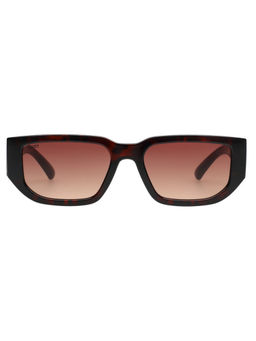 Scott Sunglasses - Unisex Gradient Brown Lens Wayfarer Sunglasses - 3017 Harriett C2 S (54)