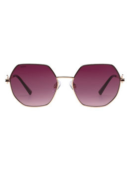 Scott Sunglasses - Womens Smoke Pink Lens Geometric Sunglasses - 3021 Gretchen C3 S (55)