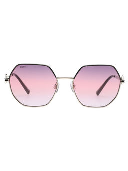 Scott Sunglasses - Womens Gradient Pink Lens Geometric Sunglasses - 3021 Gretchen C4 S (55)