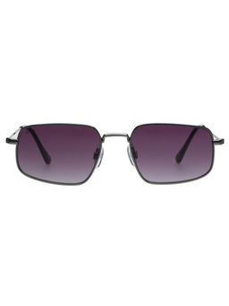 Scott Sunglasses - Unisex Purple Lens Rectangle Sunglasses with UV Protection - 3025 Ramsey C2 S (53)