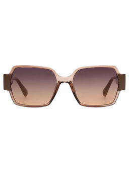 Scott Sunglasses - Womens Smoke Brown Lens Square Sunglasses - 3051 Carmel C1 S (61)