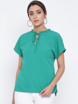 Oxolloxo - Green Electa Women Top