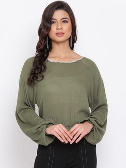 Oxolloxo - Green Passion Women Top