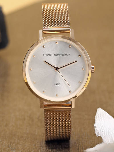 Hazel Silver Dial Analog Watch for Women - FCN00080G