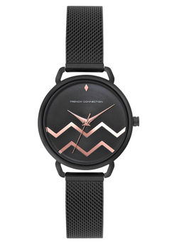 French Connection - Esme Black Dial Analog Watch for Women - FCN00088J