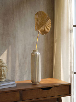 Pure Home + Living - Brown Palm Leaf