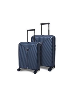 Travel Blue - Unisex Summit Polypropylene Hard Case Navy Blue Trolley Bags (S/M)