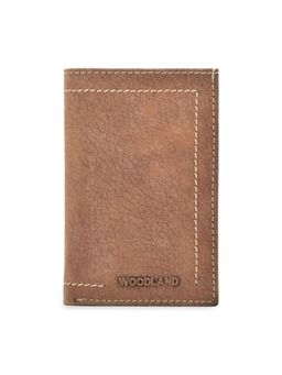 WOODLAND - Mens Solid Rust Wallet