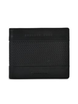 WOODLAND - Mens Solid Black Wallet