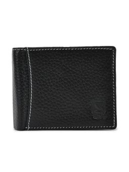 WOODLAND - Mens Solid Black Wallet