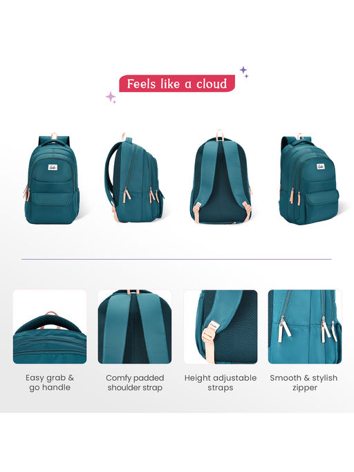 14inch laptop backpack (Blue, China) Oiwas School Bags 14 Inch Laptop Backpacks Waterproof Nylon 29l Casual Shoulder Bagpack Travel Teenage Men,s Backpack Mochila